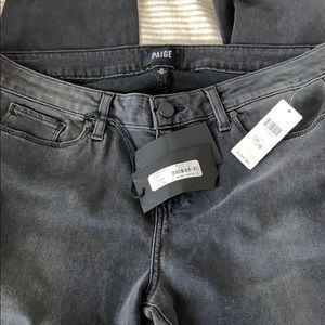 Paige Denim sz 32 Verdigo Ankle Grey NWT